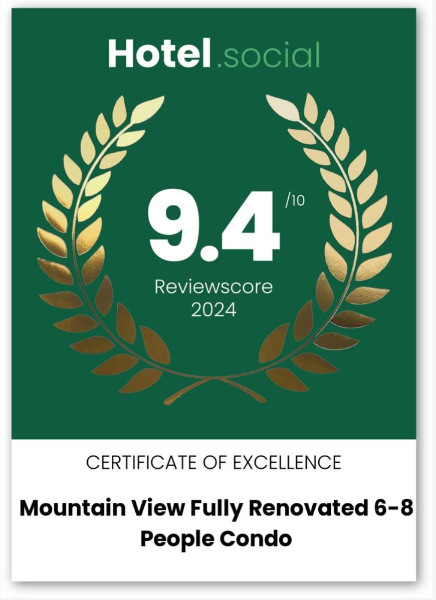 Mountain View Fully Renovated 6-8 People Condo モントランブラン エクステリア 写真